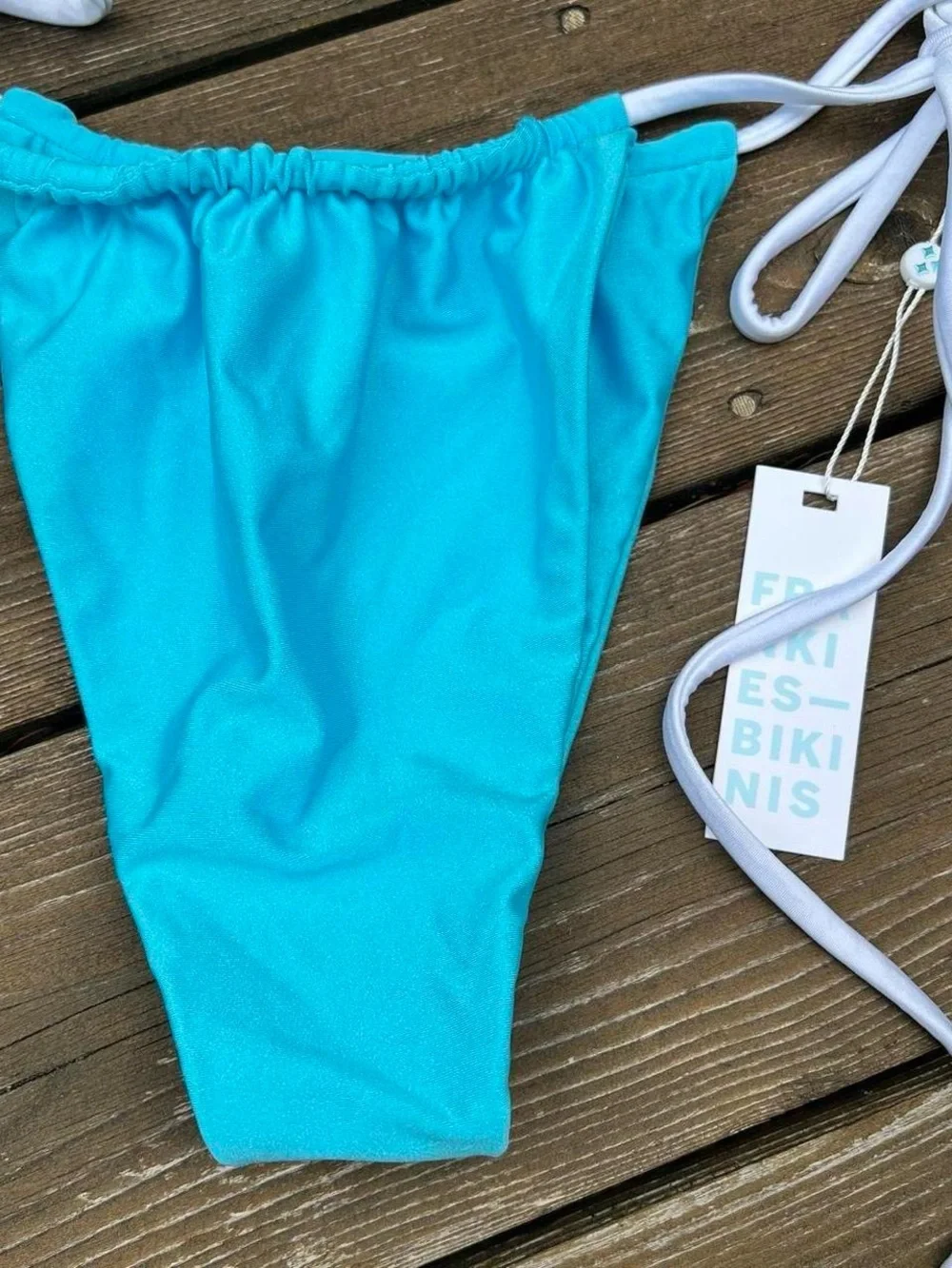 NWT’s Frankie’s Bikini Tia Shine String Bikini Set